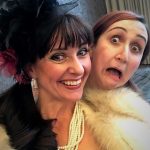 HIllbilly Wedding - Kate and Nellie take a selfie!