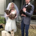 HIllbilly Wedding - LilyBeth wanted a petting zoo at the Weddin'!
