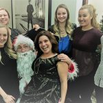 Murder at Mistletoe Mall - Santa is popular with the ladies!